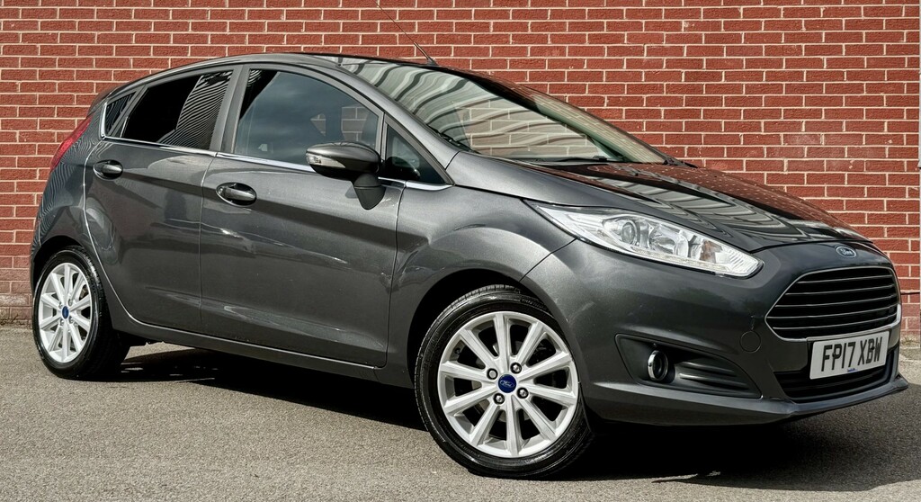 Ford Fiesta 1.5 Tdci Titanium FP17XBW Grey #2