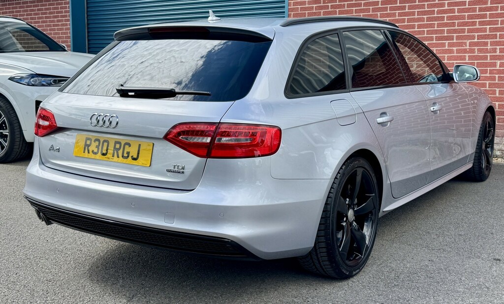 Audi A4 Avant 2.0 Tdi Black Edition Silver #5