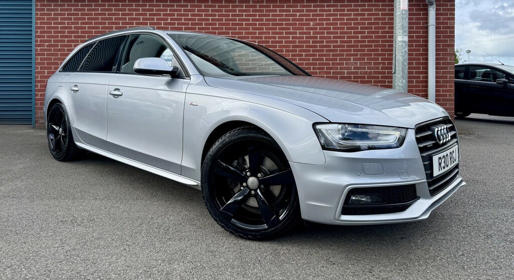 Audi A4 Avant 2.0 Tdi Black Edition Silver #3