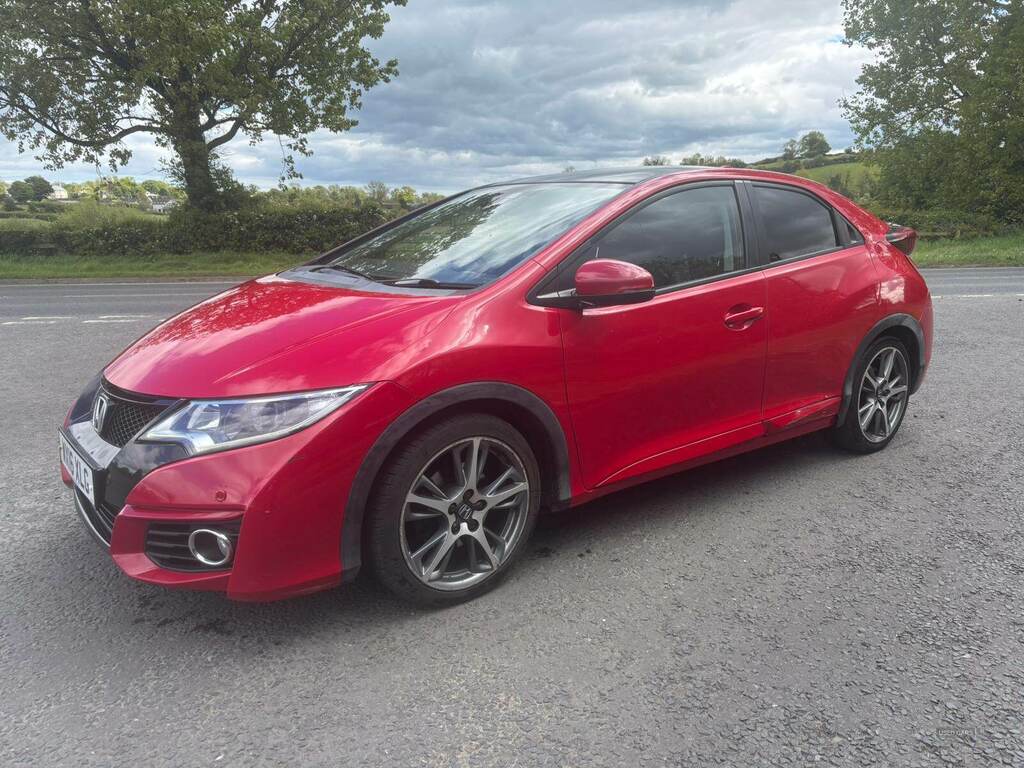 Honda Civic 1.6 I-dtec Sr WX16XLG Red #4