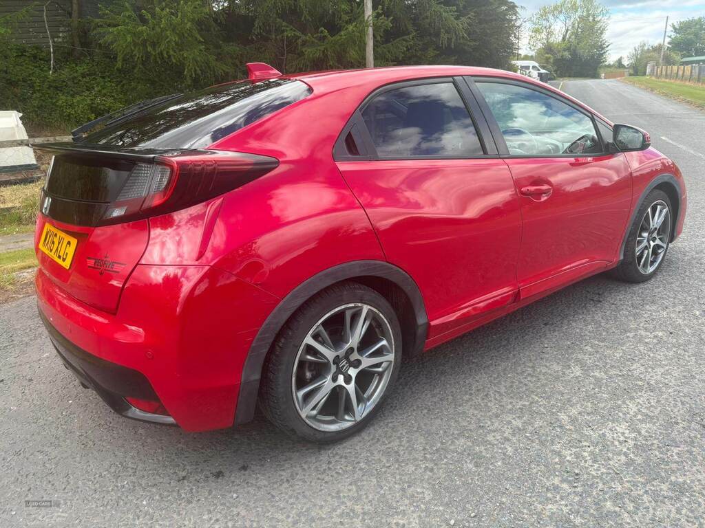 Honda Civic 1.6 I-dtec Sr WX16XLG Red #2