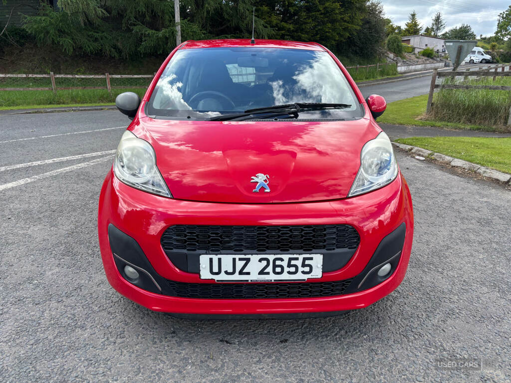 Peugeot 107 1.0 Active Red #2