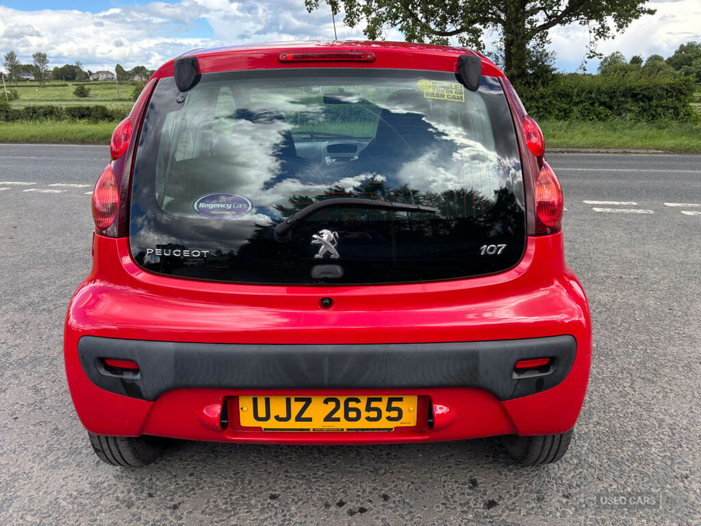 Peugeot 107 1.0 Active Red #5