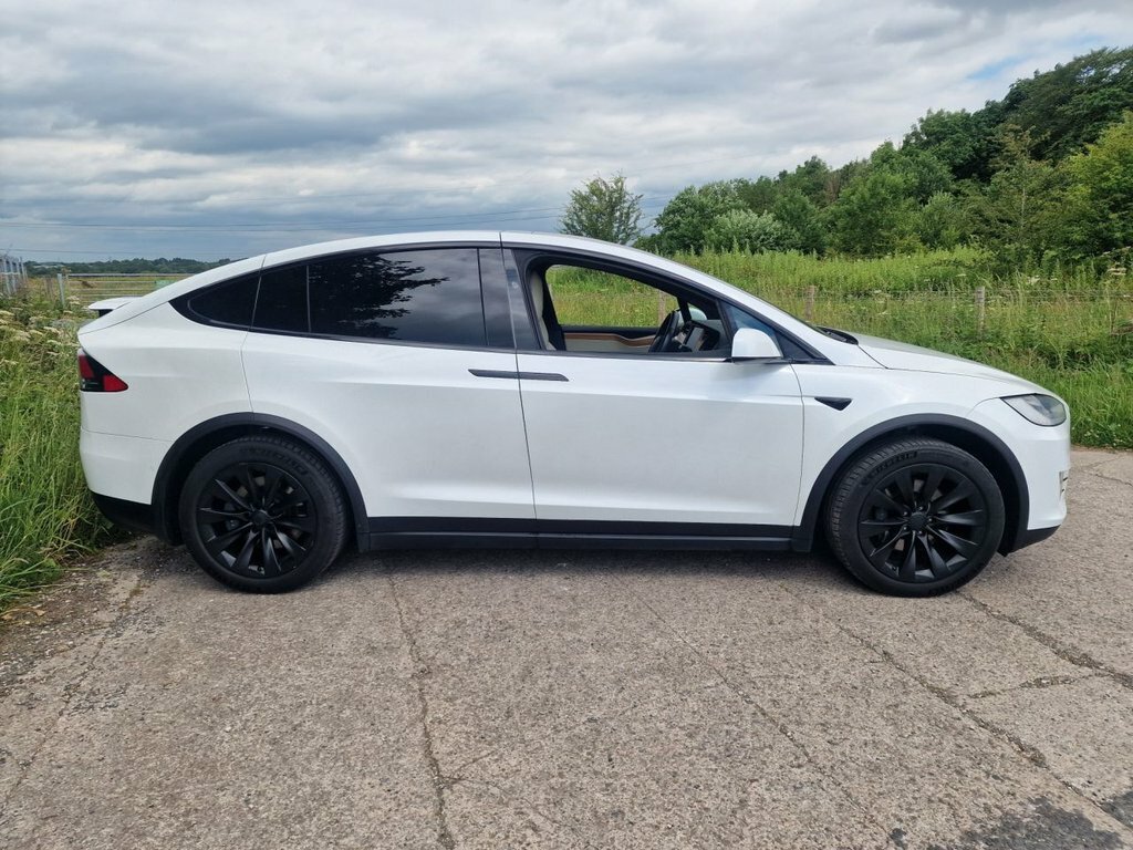 Tesla Model X Suv White #6