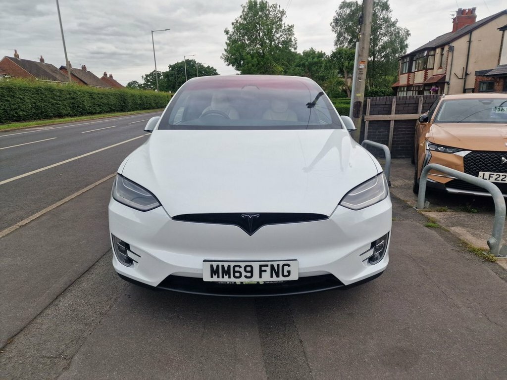 Tesla Model X Suv White #2