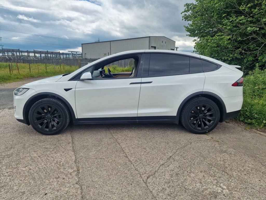 Tesla Model X Suv White #4