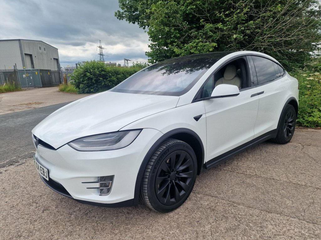 Tesla Model X Suv White #5