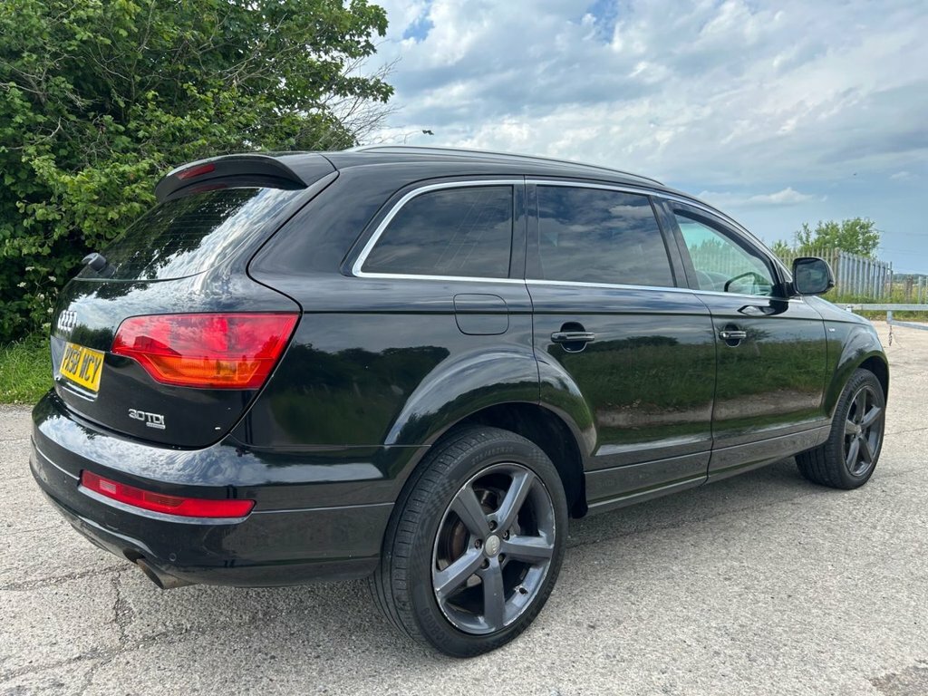 Audi Q7 3.0 Tdi S Line Tiptronic Quattro242 Bhpte Black #11