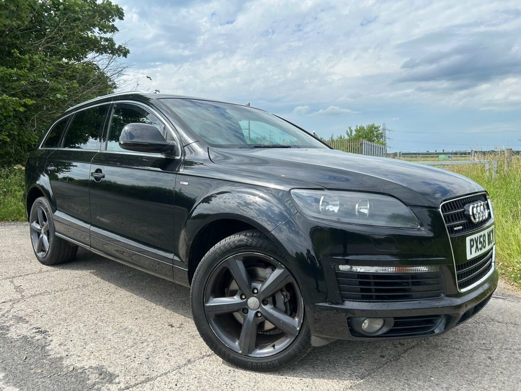 Audi Q7 3.0 Tdi S Line Tiptronic Quattro242 Bhpte Black #1