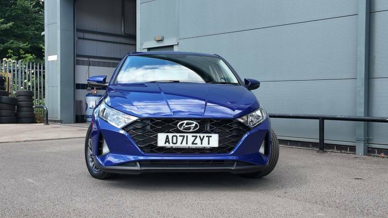 Hyundai I20 1.0T Gdi Element - 2021 71 AO71ZYT Blue #4