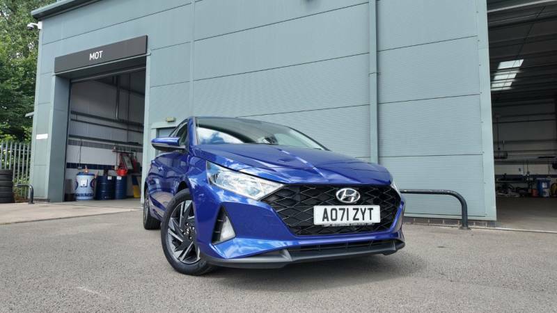 Hyundai I20 1.0T Gdi Element - 2021 71 AO71ZYT Blue #3