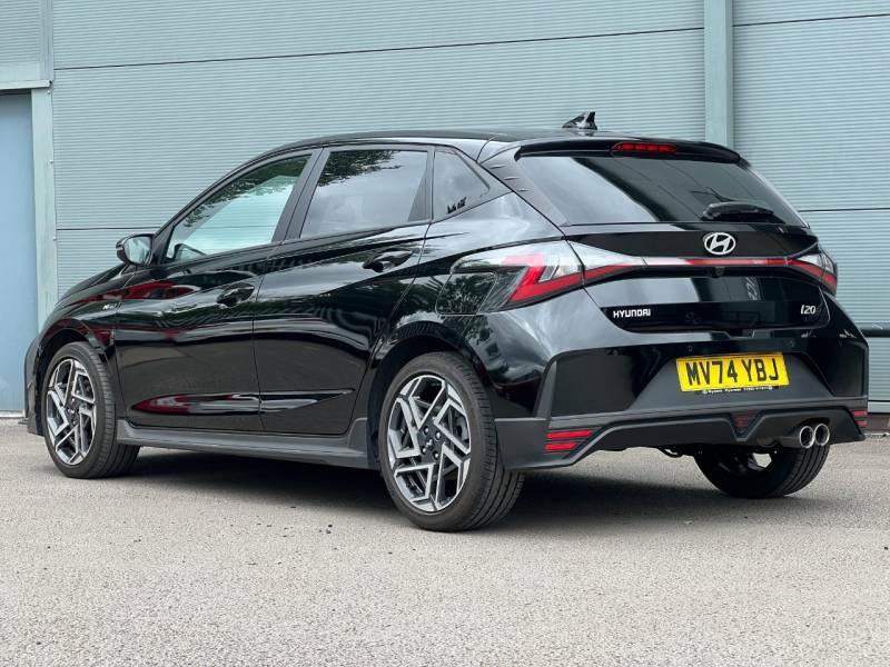 Hyundai I20 1.0T Gdi N Line S - 2024 74 MV74YBJ Black #4