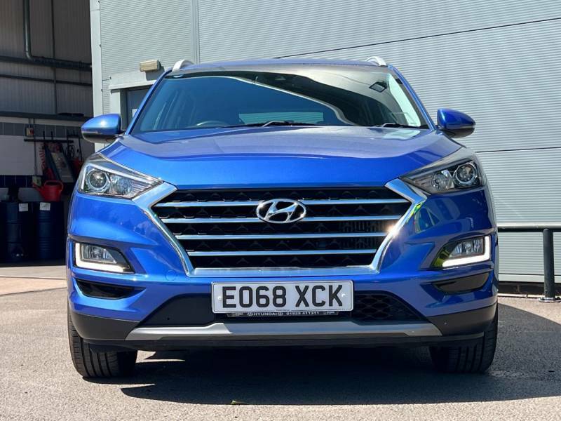 Hyundai Tucson 1.6 Tgdi 177 Se Nav 2Wd Dct - 2018 68 EO68XCK Blue #3