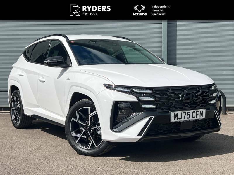 Hyundai Tucson 1.6T Hybrid N Line - 2025 75 MJ75CFM White #2