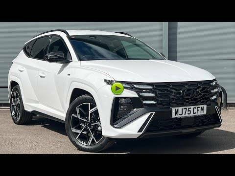 Hyundai Tucson 1.6T Hybrid N Line - 2025 75 MJ75CFM White