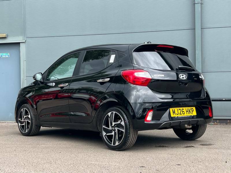 Hyundai I10 1.2 79 Premium Nav - 2026 MJ26HKP Black #4