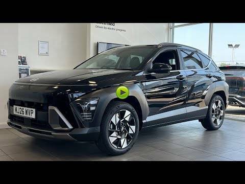 Hyundai Kona 1.6 Hybrid 129 Ultimate Dct - 2026 Black