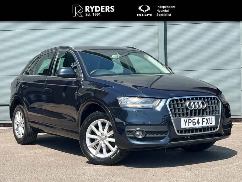Audi Q3 2.0 Tdi Se - 2014 64 YP64FXU Blue #2
