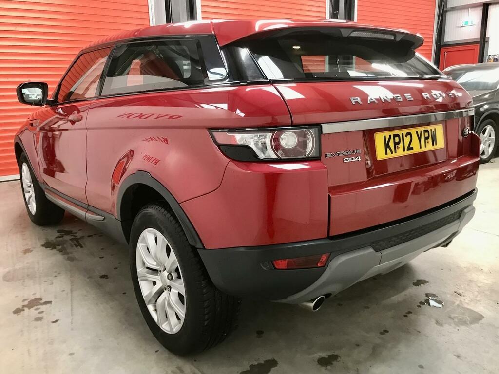 Land Rover Range Rover Evoque 2.2 Sd4 Pure Tech Pack KP12YPW Red #3