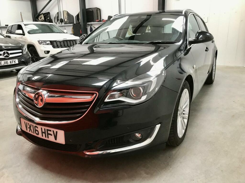 Vauxhall Insignia 2.0 Cdti 170 Tech Line Estate VX16HFV Black #2