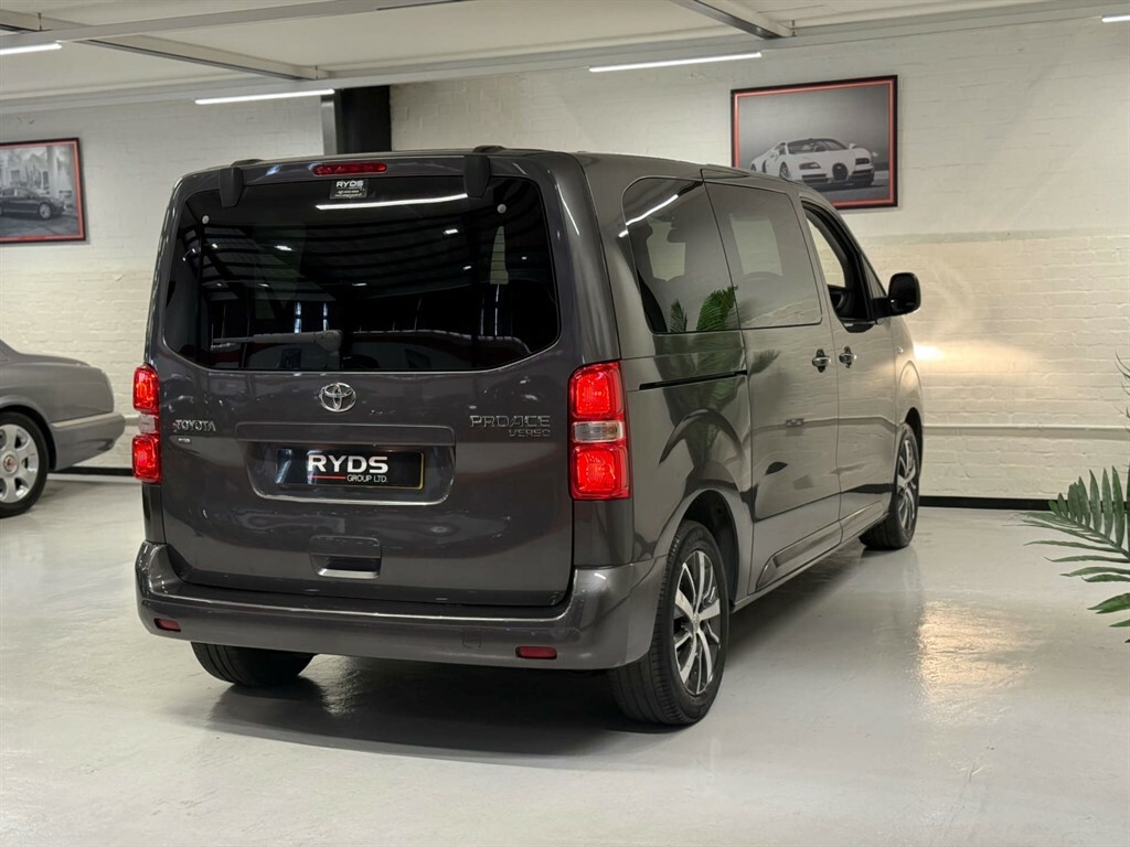 Toyota Verso 2.0D Shuttle Long Mpv Lwb Euro 6 Ss 9 Seat Grey #8