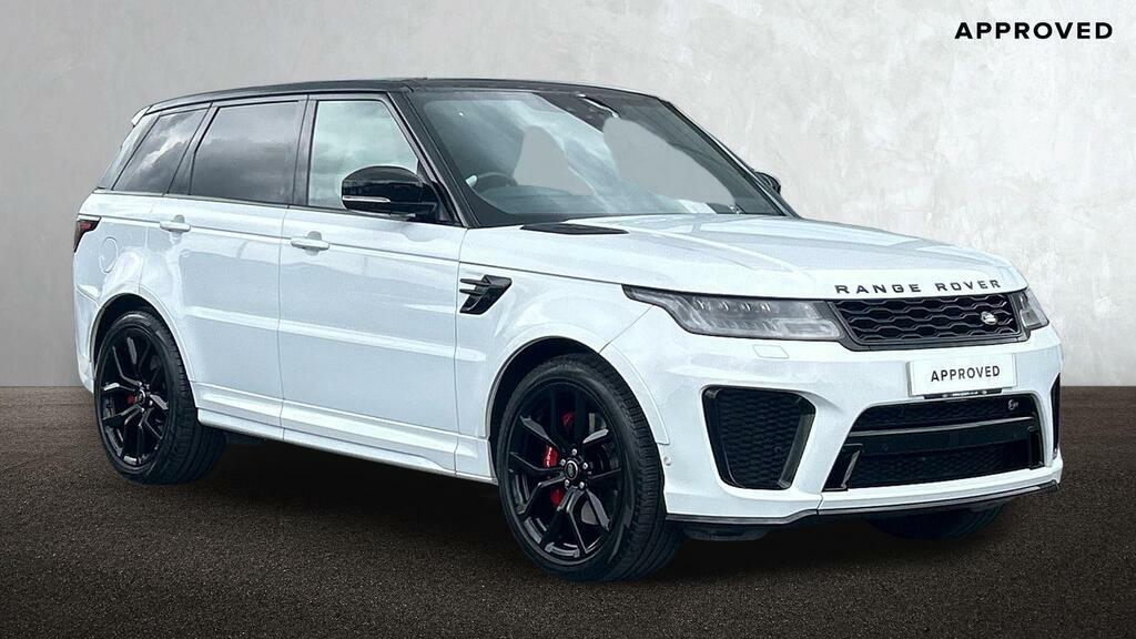 Land Rover Range Rover Sport 5.0 P575 V8 Gpf Svr Suv 4Wd Euro 6 White