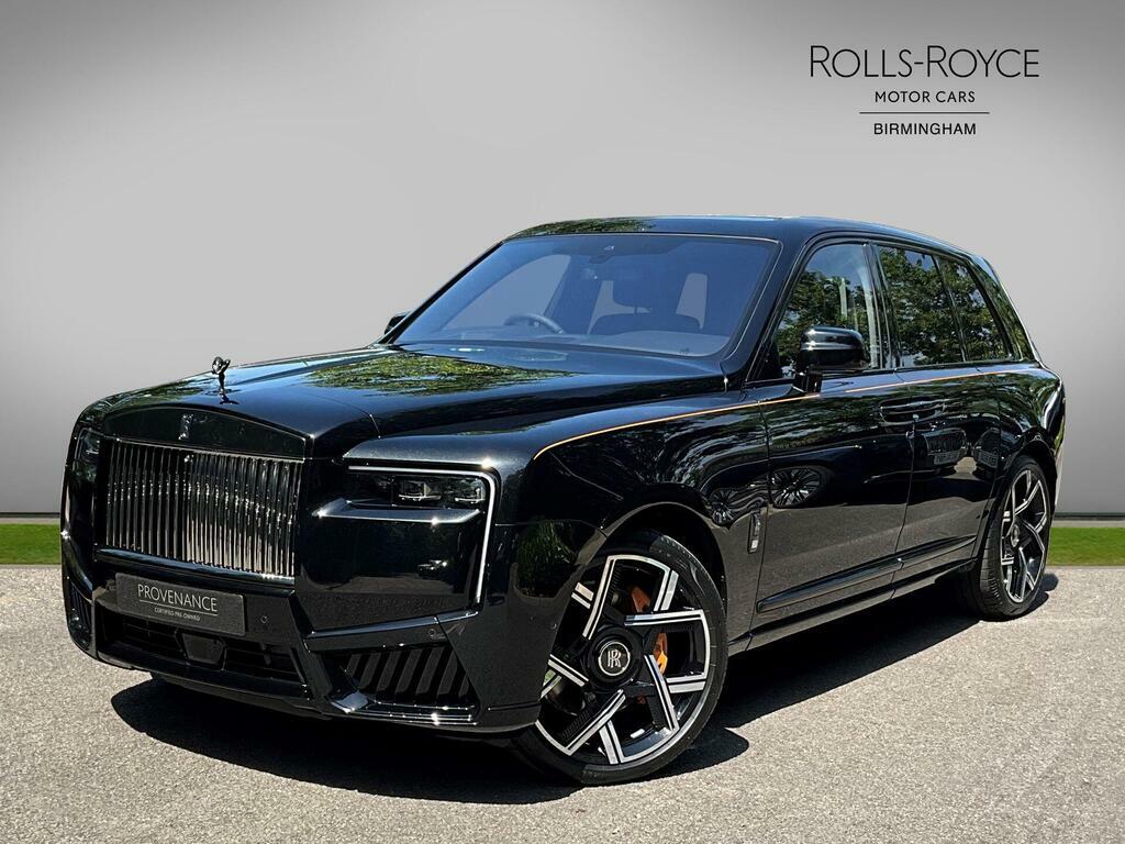 Rolls-Royce Cullinan Series II 6.75 V12 Black Badge Suv Black