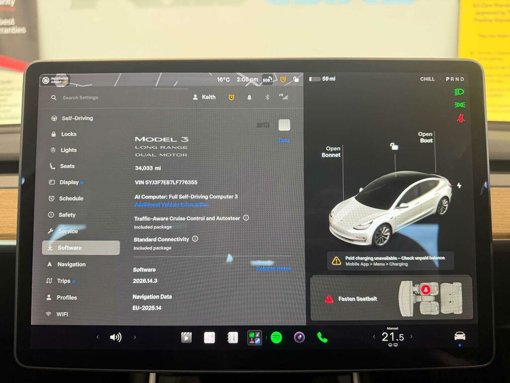 Tesla Model 3 Standard Range Plus Rwd Red #38