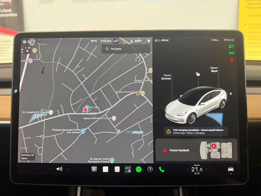 Tesla Model 3 Standard Range Plus Rwd Red #40