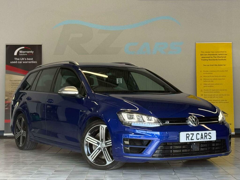 Volkswagen Golf R Blue