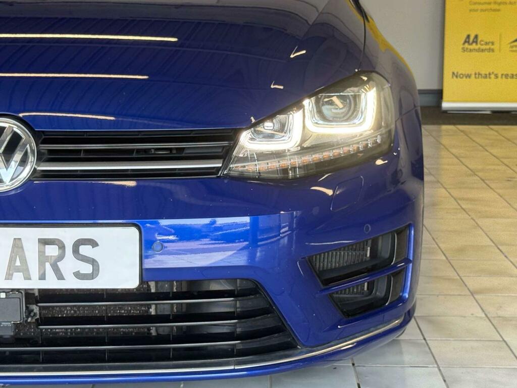 Volkswagen Golf R Blue #5