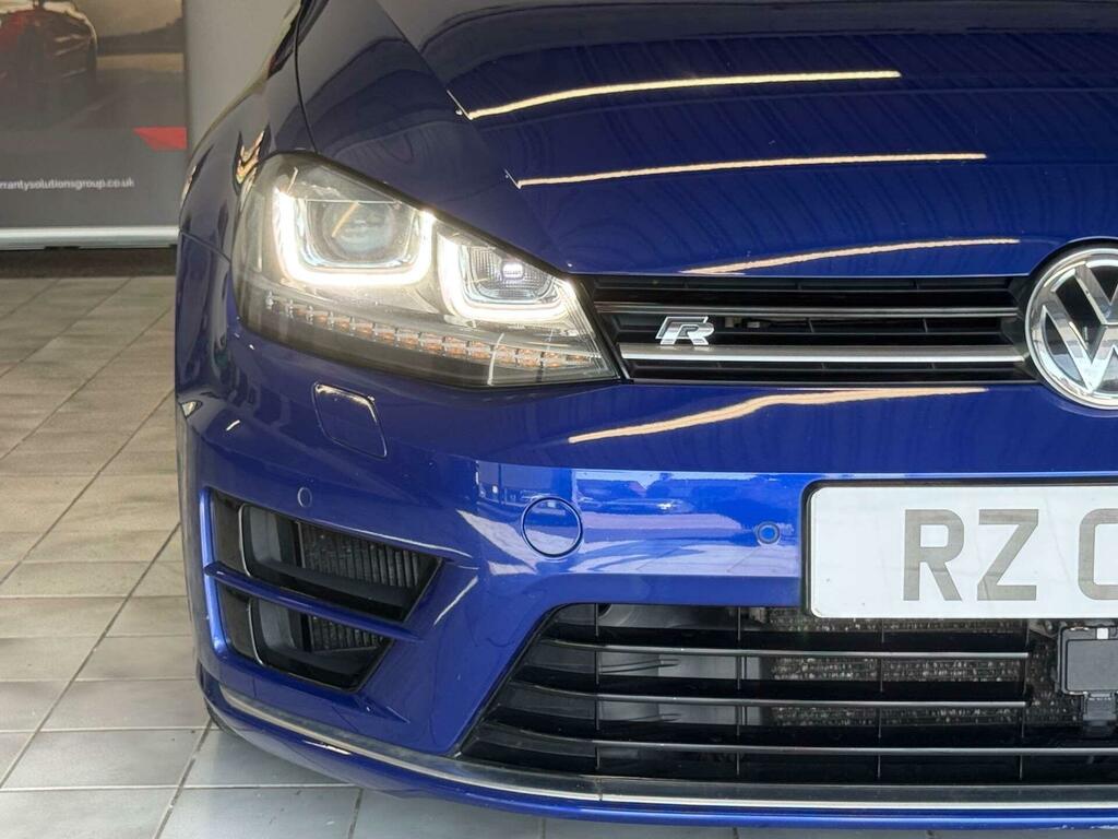 Volkswagen Golf R Blue #4