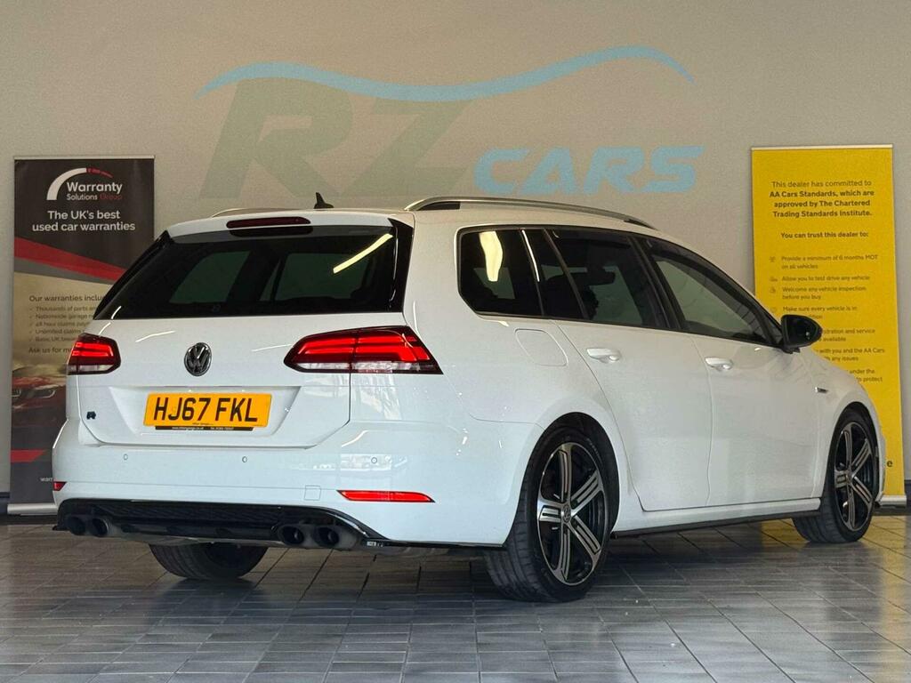 Volkswagen Golf R White #6