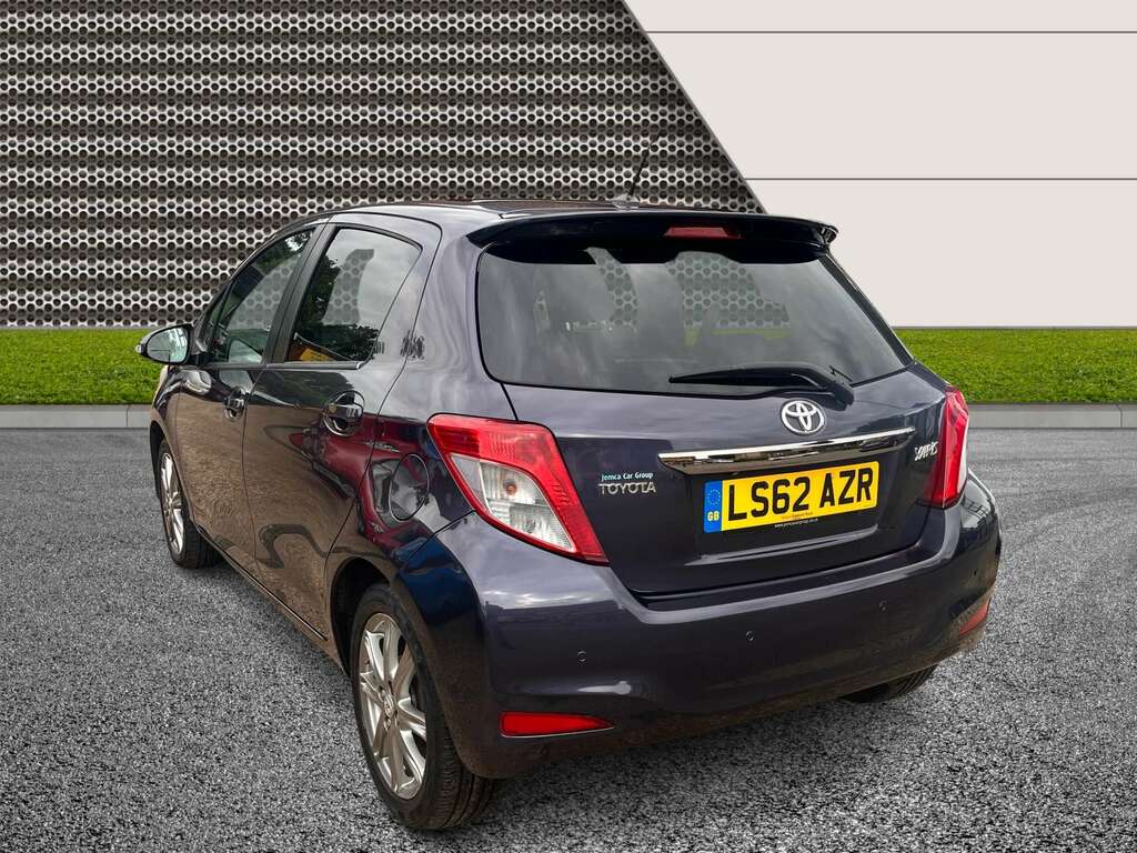 Toyota Yaris 1.3 Yaris Sr Vvt-i Cvt Blue #5