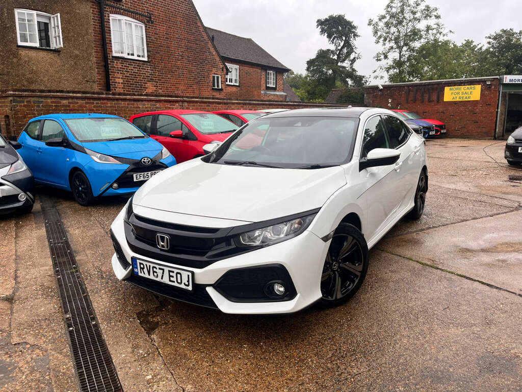 Honda Civic 1.0 Civic Ex Vtec Cvt White