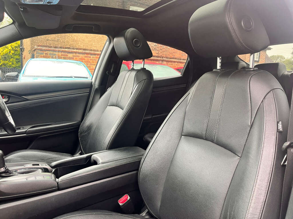 Honda Civic 1.0 Civic Ex Vtec Cvt White #5