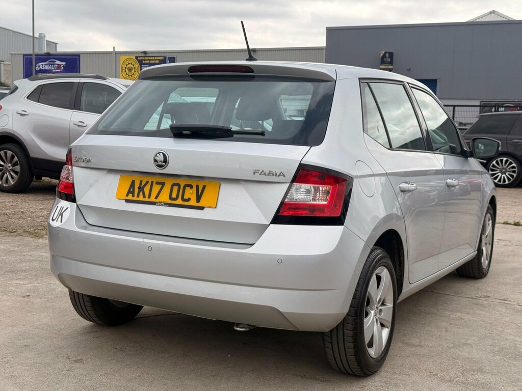 Skoda Fabia 1.0 Se Euro 6 Ss AK17OCV Silver #5