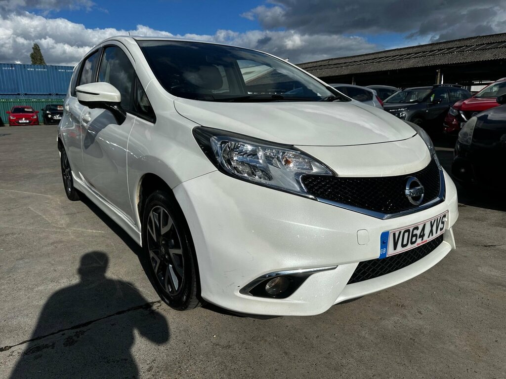 Nissan Note 1.2 Dig-s Tekna Cvt Euro 5 Ss VO64XVS White #3