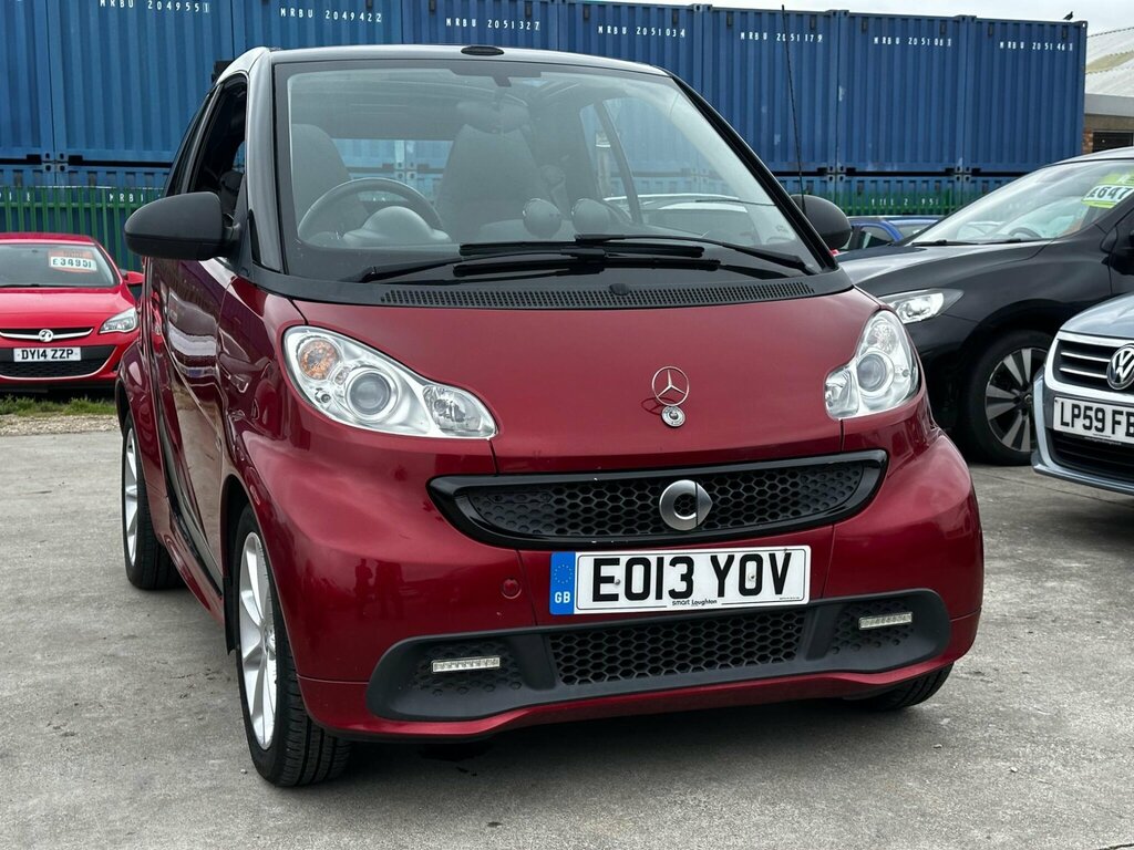 Smart Fortwo Cabrio 1.0 Mhd Passion Cabriolet Softtouch Euro 5 Ss 2 Red