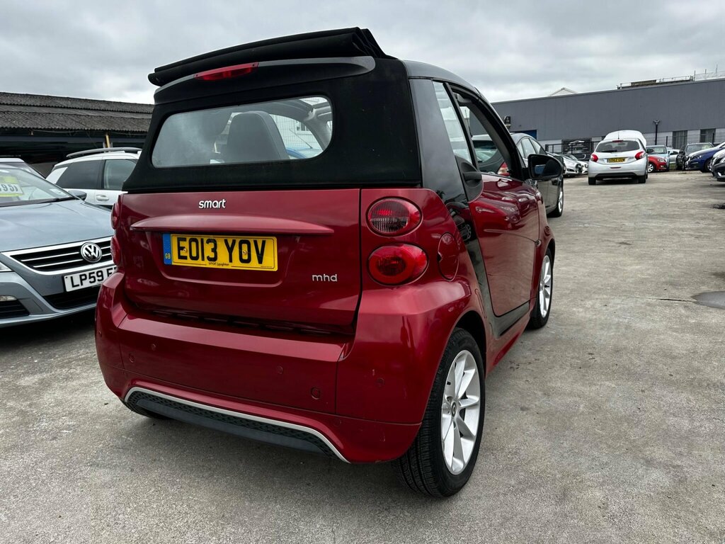 Smart Fortwo Cabrio 1.0 Mhd Passion Cabriolet Softtouch Euro 5 Ss 2 Red #5