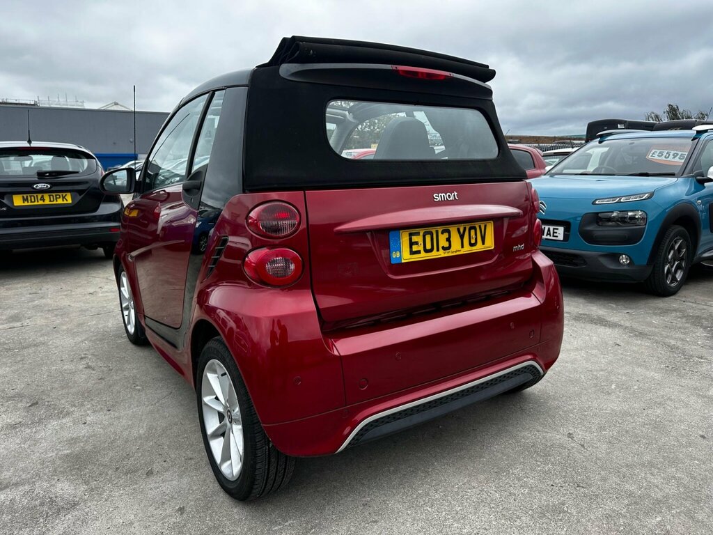 Smart Fortwo Cabrio 1.0 Mhd Passion Cabriolet Softtouch Euro 5 Ss 2 Red #6