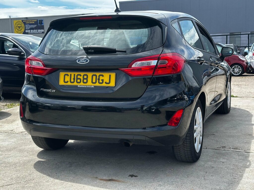Ford Fiesta 1.1 Ti-vct Style Euro 6 Ss CU68OGJ Black #5