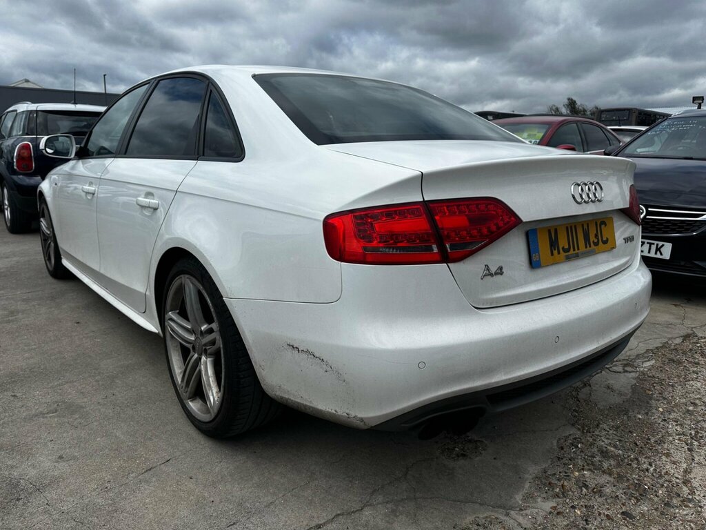 Audi A4 1.8 Tfsi Black Edition Multitronic Euro 5 White #5