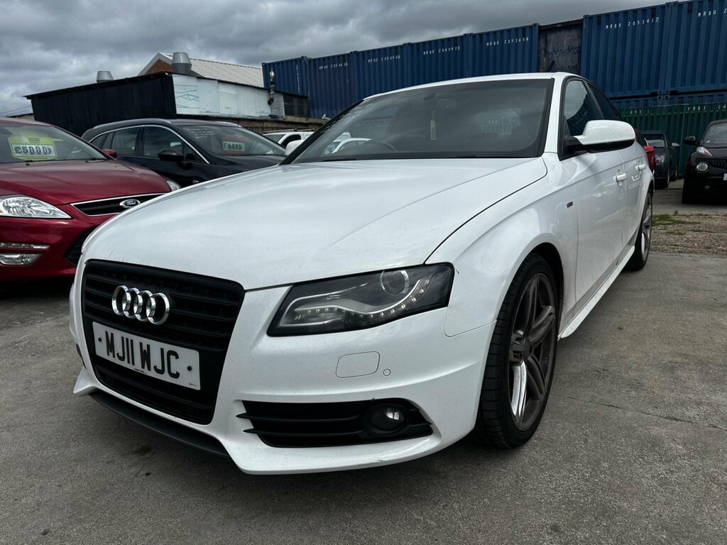 Audi A4 1.8 Tfsi Black Edition Multitronic Euro 5 White #2