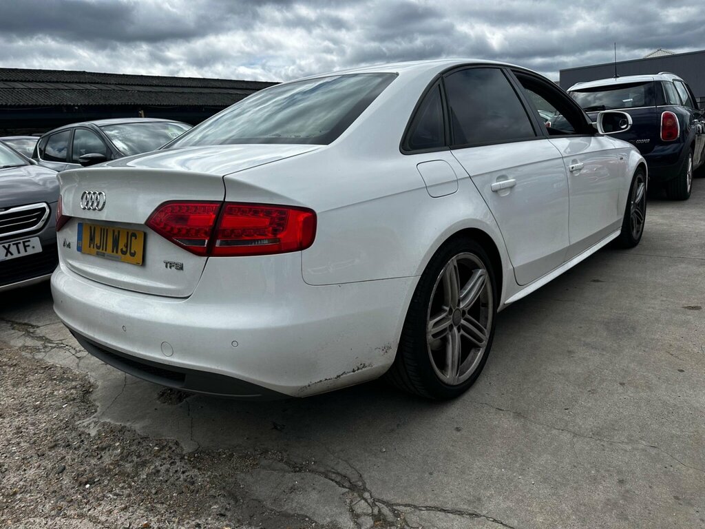 Audi A4 1.8 Tfsi Black Edition Multitronic Euro 5 White #4