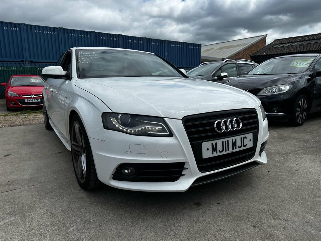 Audi A4 1.8 Tfsi Black Edition Multitronic Euro 5 White