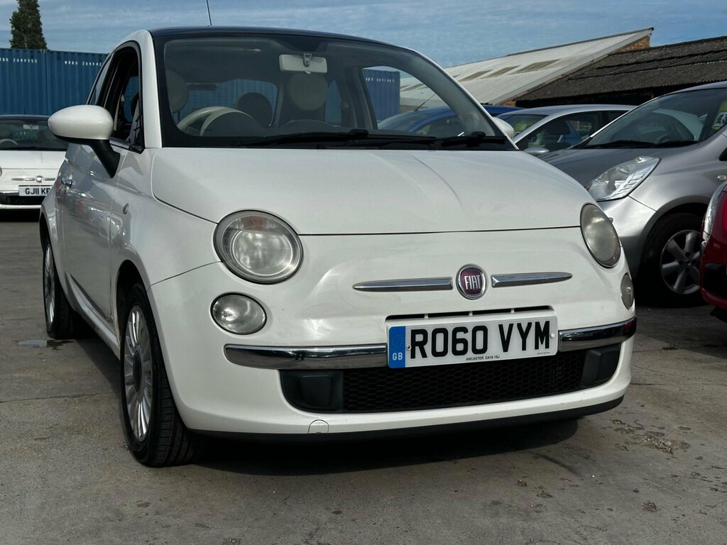 Fiat 500 1.2 Lounge Dualogic Euro 4 White