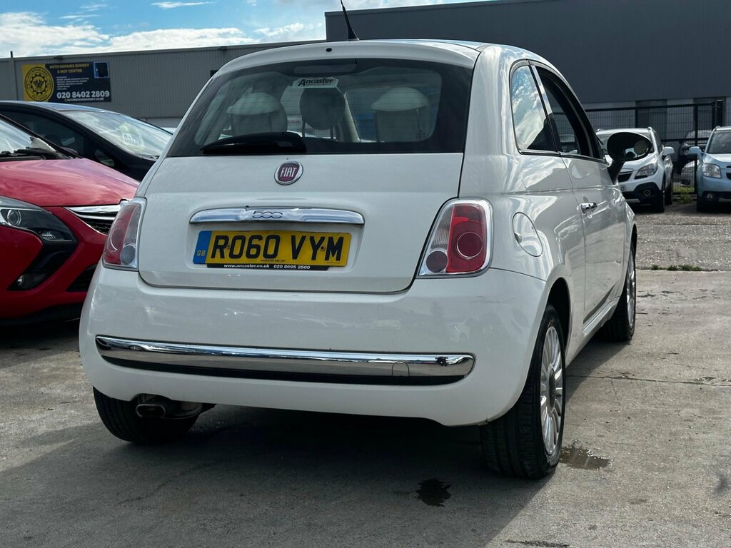 Fiat 500 1.2 Lounge Dualogic Euro 4 White #5