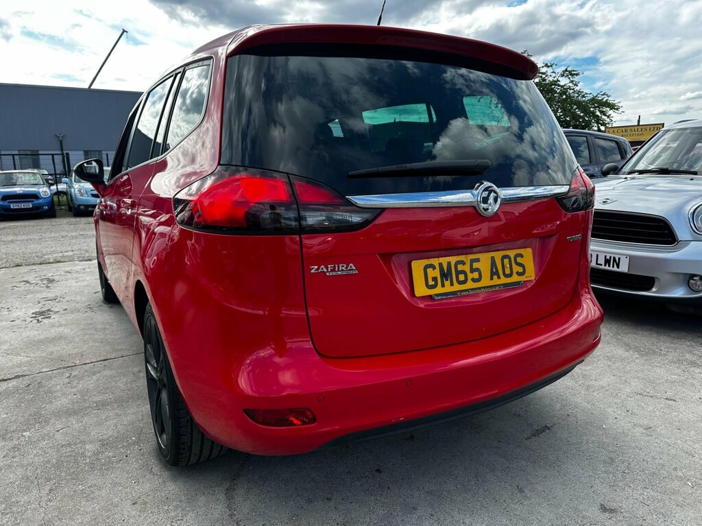 Vauxhall Zafira Tourer 1.4I Turbo Sri Euro 6 Red #6