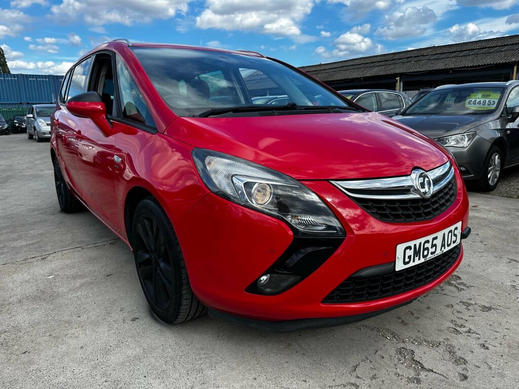 Vauxhall Zafira Tourer 1.4I Turbo Sri Euro 6 Red #3